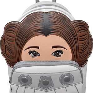 Loungefly Princess Leia Star Wars Cosplay
 Backpack NWT